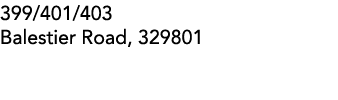 399 401 403 Balestier Road, 329801