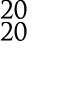 20 20