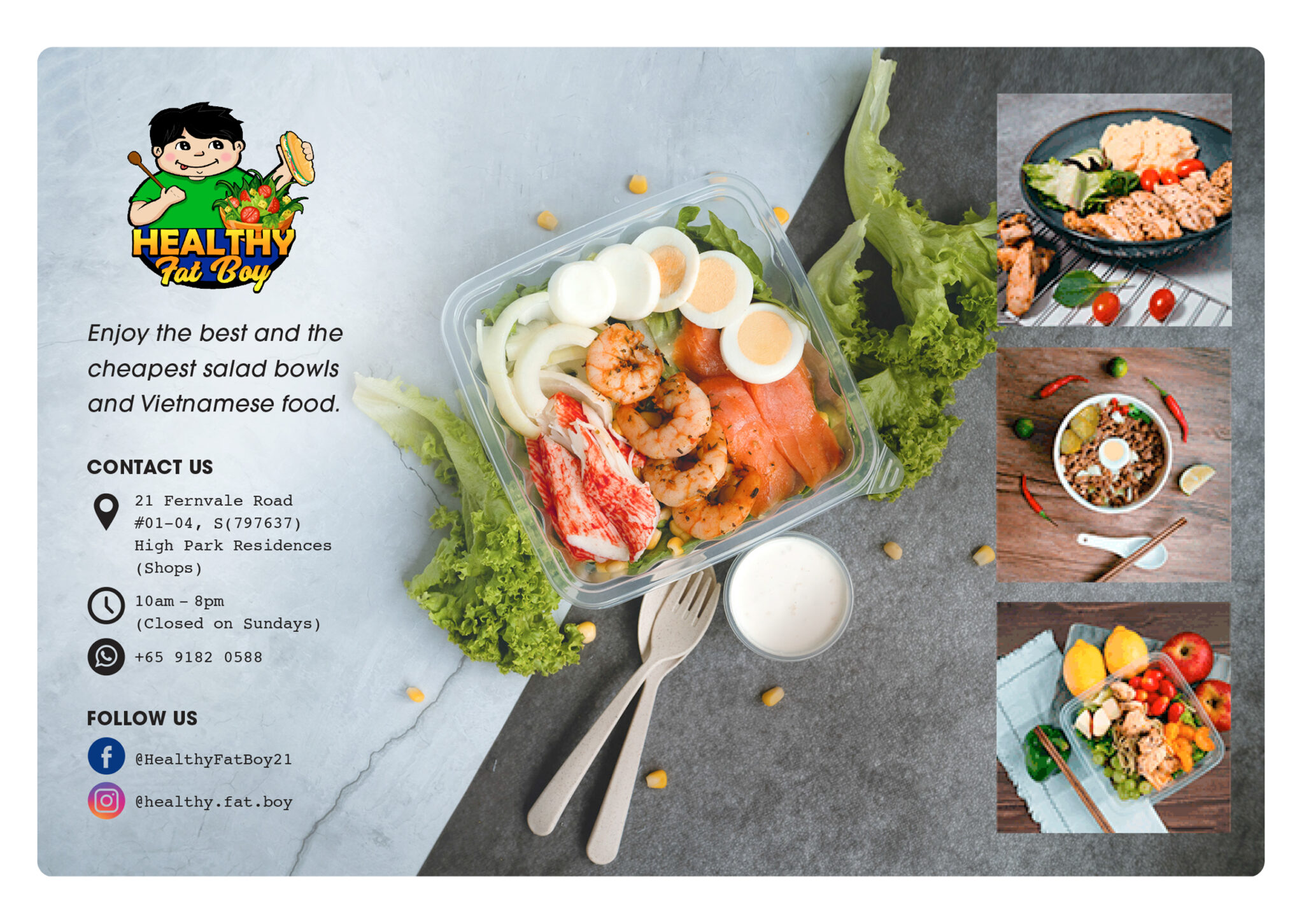 Healthy Fat Boy Salad Bar tdmag.sg